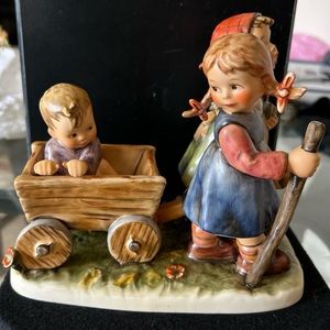 Pleasant Journey Hummel figurine. Perfect condition in beautiful display box.